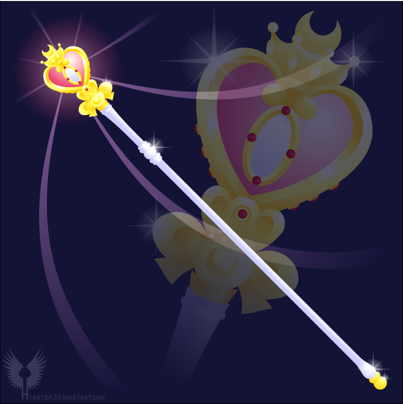 VECTOR MOON - manga Heart Moon Rod long ver.