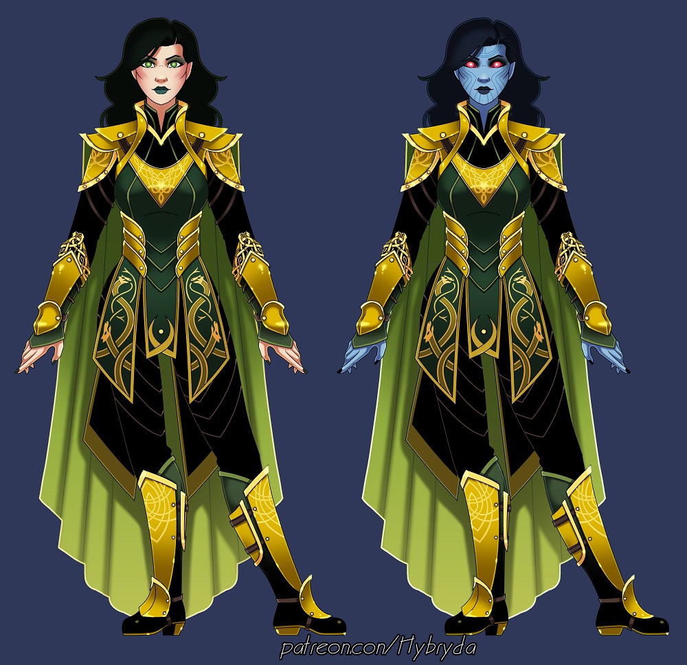 Lady Loki redesign by Hybryda on DeviantArt