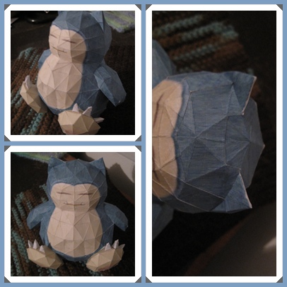 Papercraft Slowpoke Doll