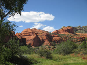 Red Rocks in Nature