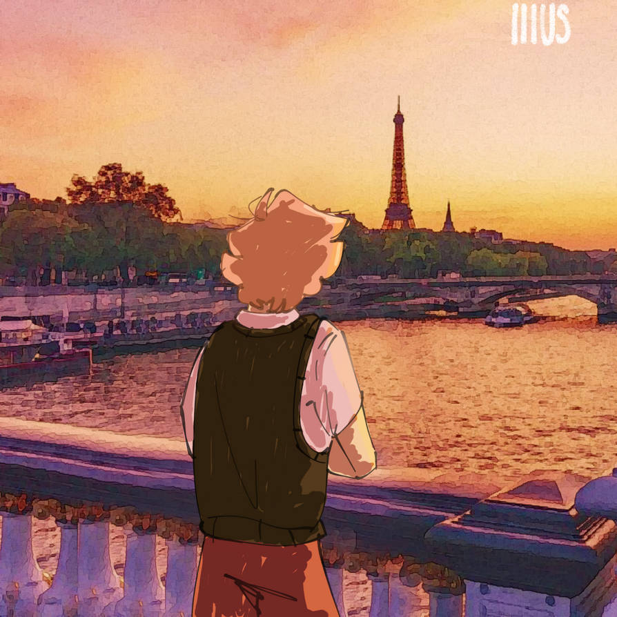 Basil watches the sunset by illustrounema on DeviantArt