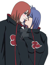 Nagato and Konan Sanbalentin