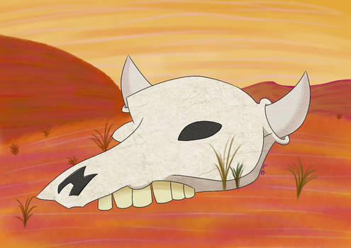 Cowboytober Day 28 - Skulls