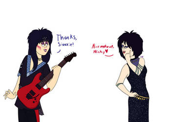 Micky and Siouxie