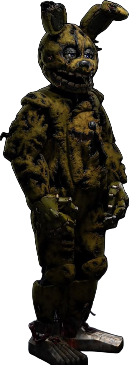 Left Behind Springtrap Fnaf movie springtrap renders by greenpigsfunnyness on DeviantArt