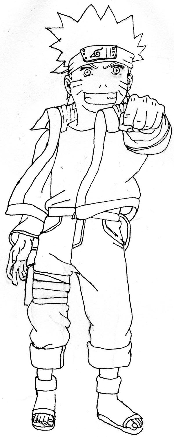 Naruto - no colour by Yojimborog on DeviantArt Naruto - no colour by Yojimborog on DeviantArt