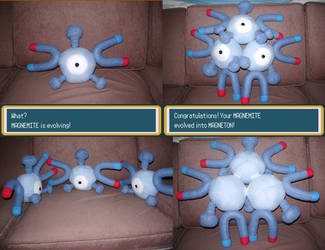 Magnemite/Magneton plush