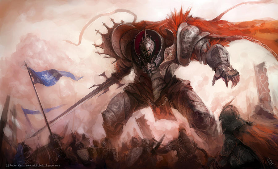 robotic knight by Roboto-kun on DeviantArt