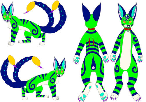 Xie redesign ref sheet