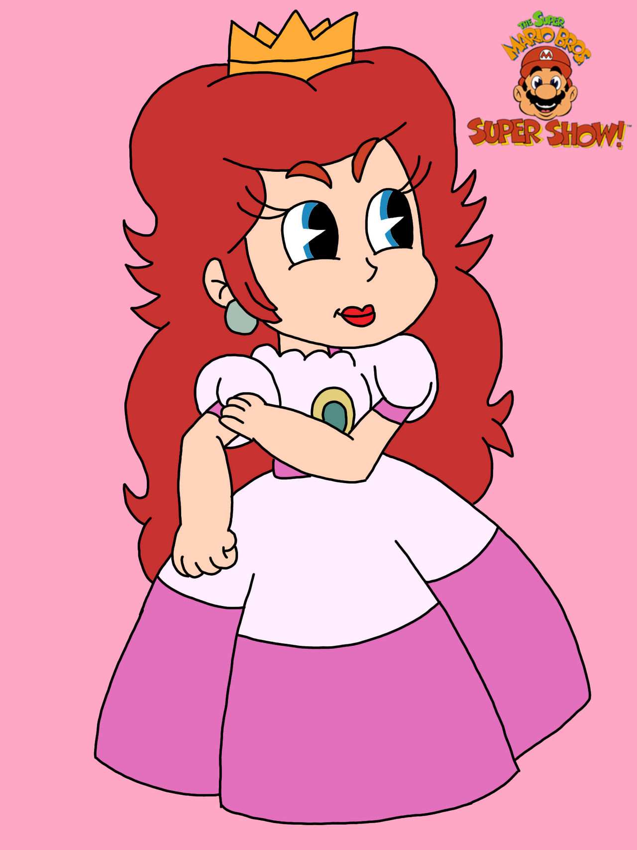 Princess Toad Racing Princess Toadstool ready to battle by PrincessPeachFan2023 on DeviantArt