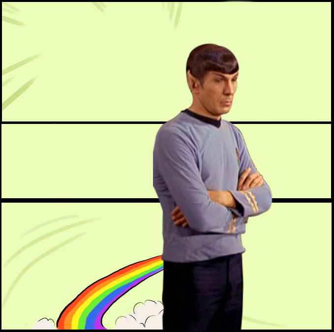 Spock is not impressed-grab my