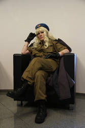 Balalaika from Black Lagoon - military uniform