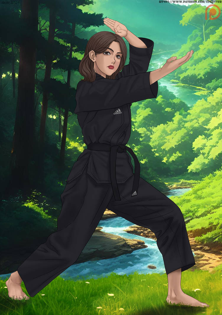 OC Hanna (TKD Gi) by RainTrain79 on DeviantArt