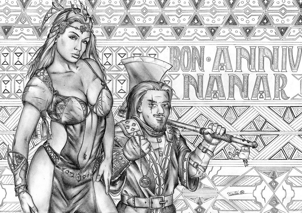 Reine Aria and Roi Nanar