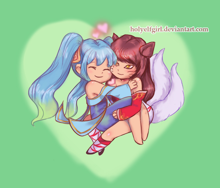 Ahri x Sona