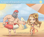 Lol Forecast: Sun    Leona and Pantheon