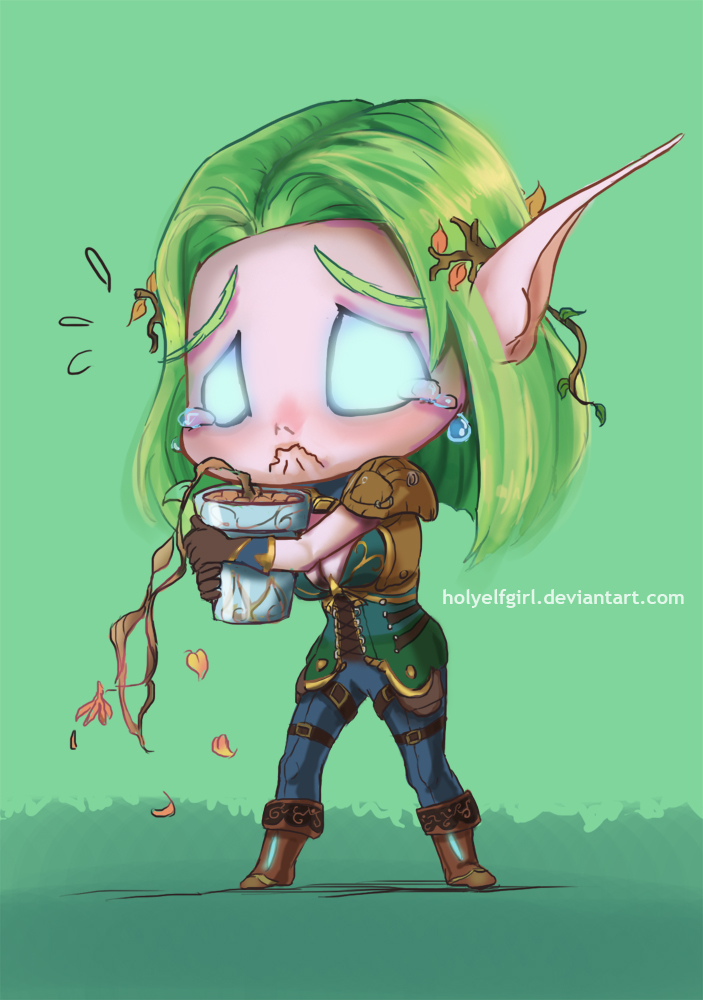 Night elf commission 3