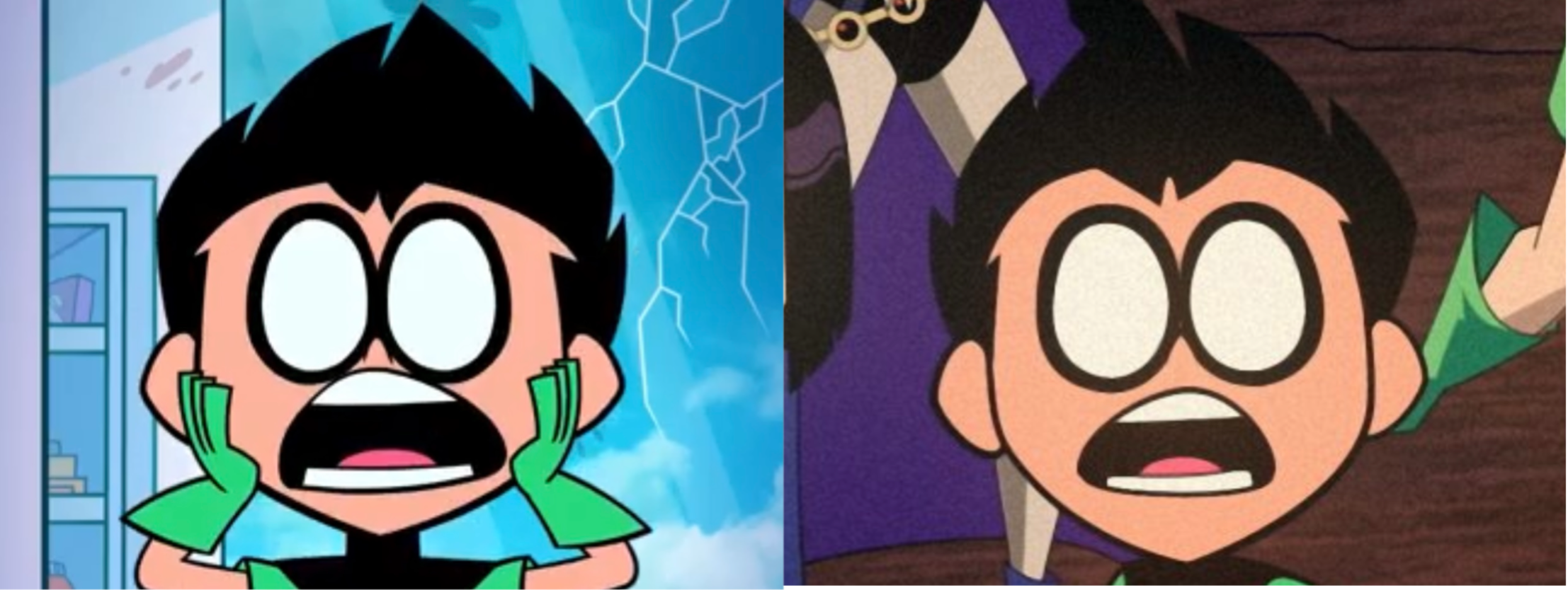 Cartoon Network, Teen Titans Go! Robin Shocked by seanscreations1 on  DeviantArt