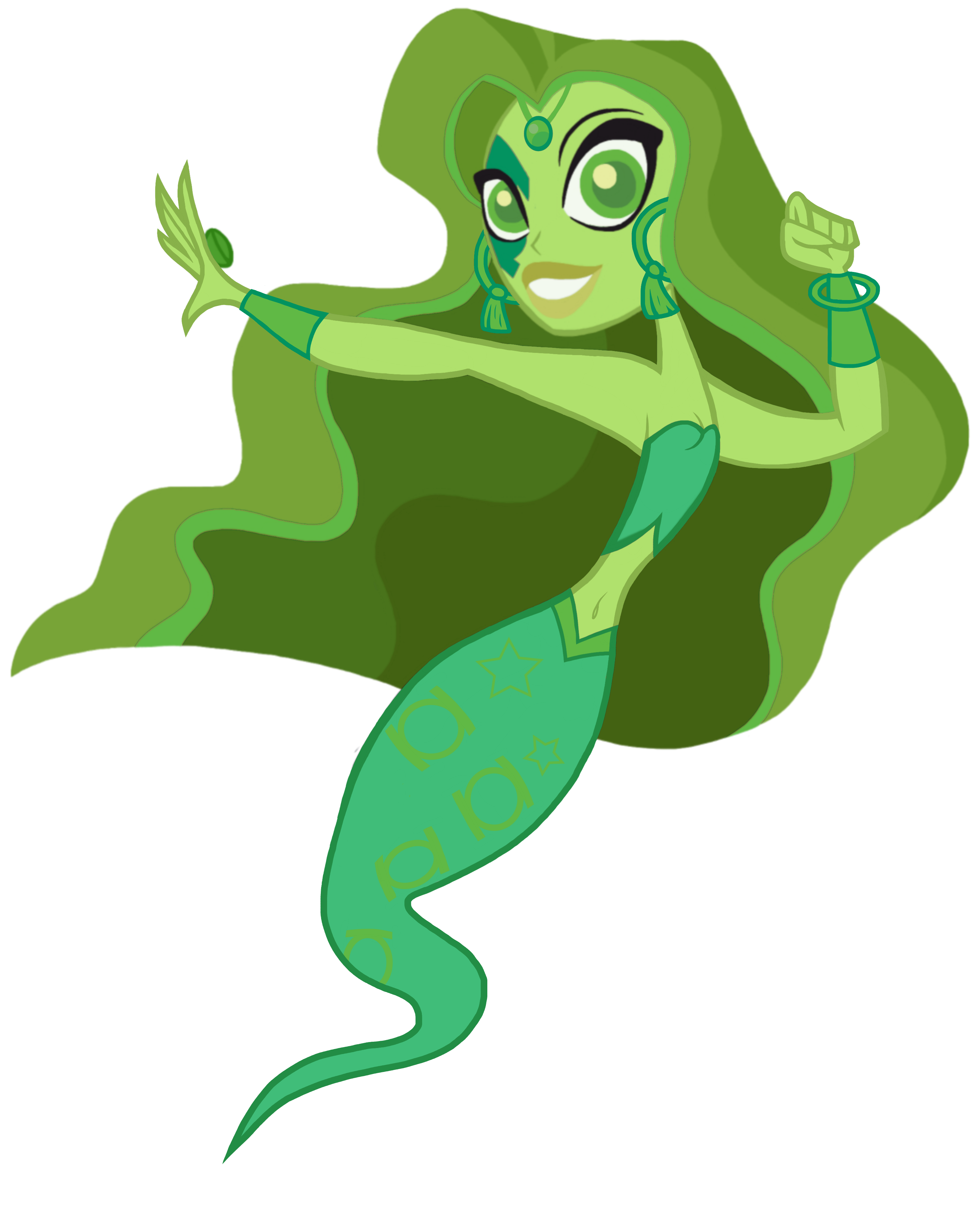 Jessica Cruz (Green Genie) by seanscreations1 on DeviantArt