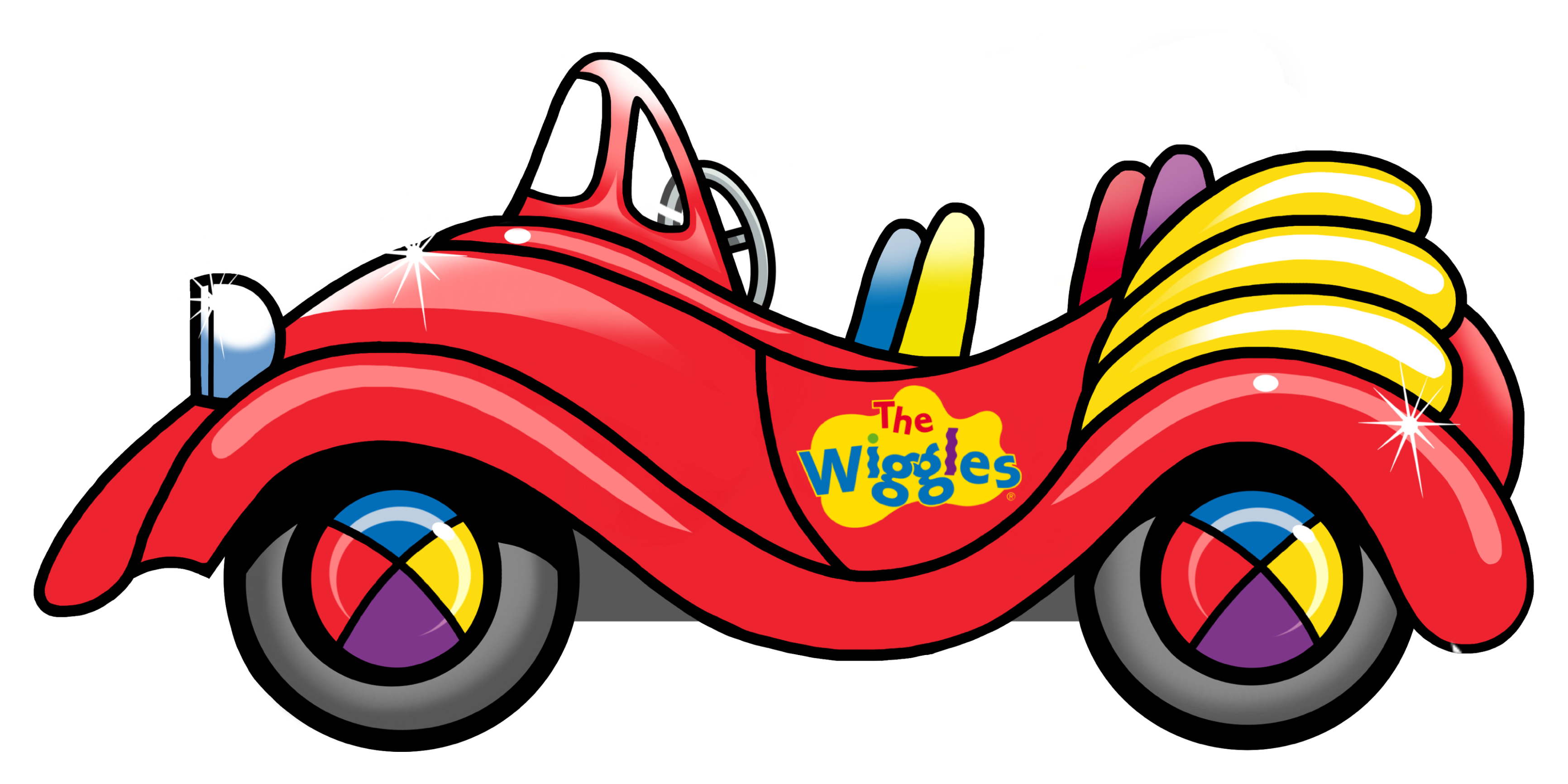 The Cartoon Wiggles Big Red Car PNG (2000-2003) 2 by seanscreations1 on  DeviantArt