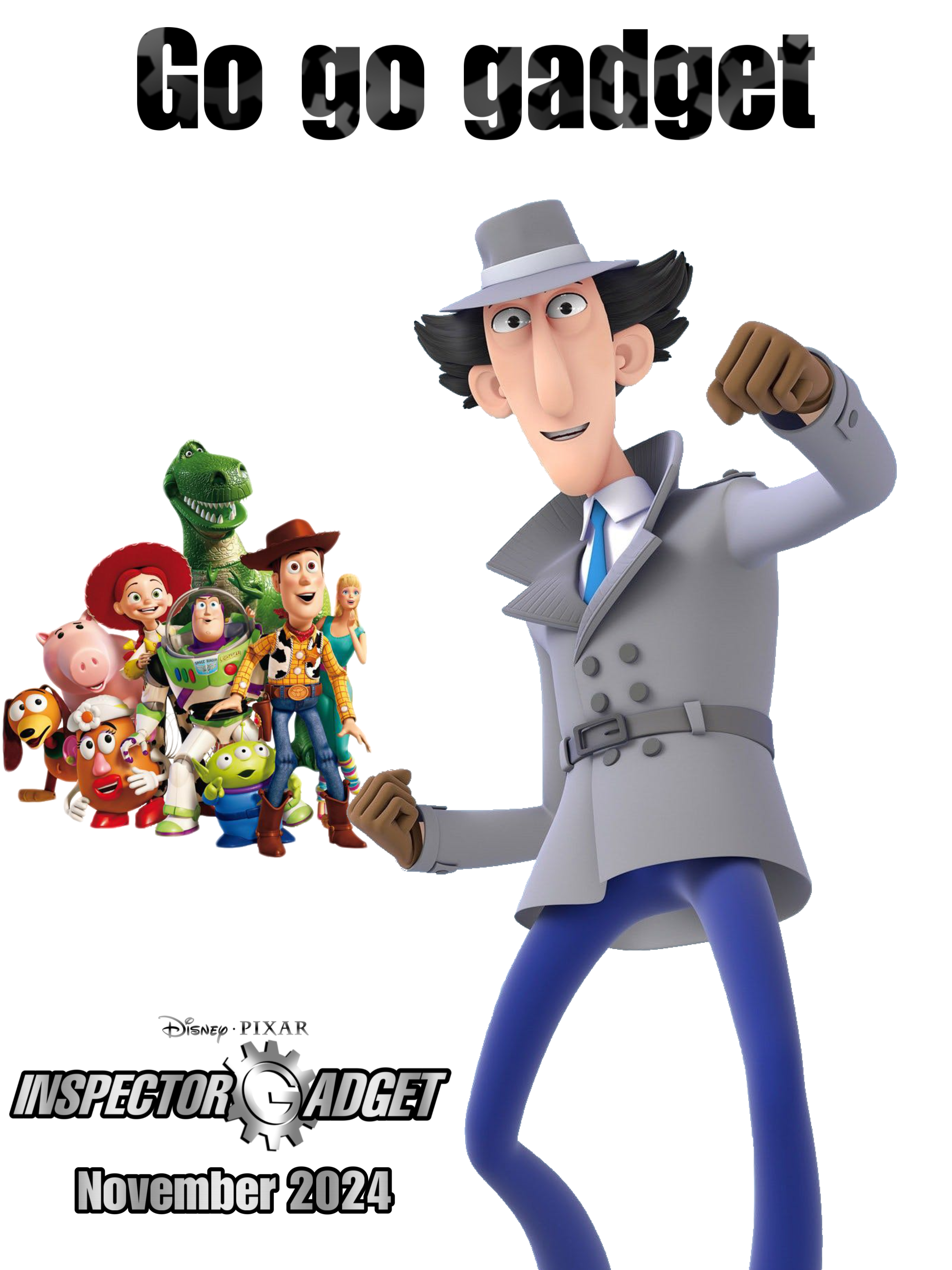 Disney Pixar Inspector Gadget Poster by seanscreations1 on DeviantArt