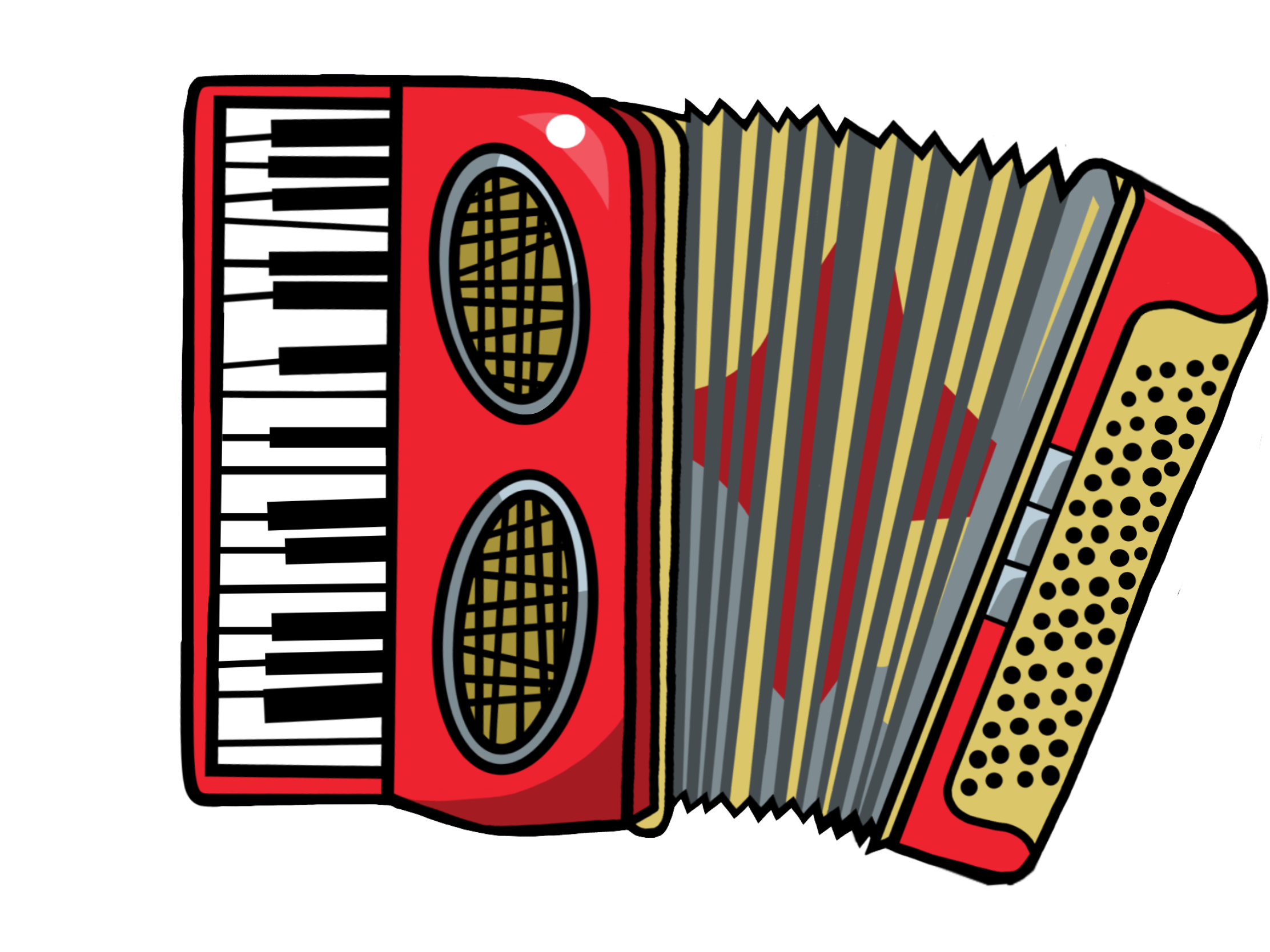 The Cartoon Wiggles Jeffs Accordion PNG by seanscreations1 on DeviantArt