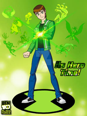 Ben 10 Force its Hero Time! by seanscreations1 on