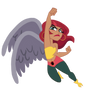 DCSHG 2019 Hawkgirl Render PNG #1