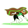 Green Lantern and the HoverBoard Render PNG