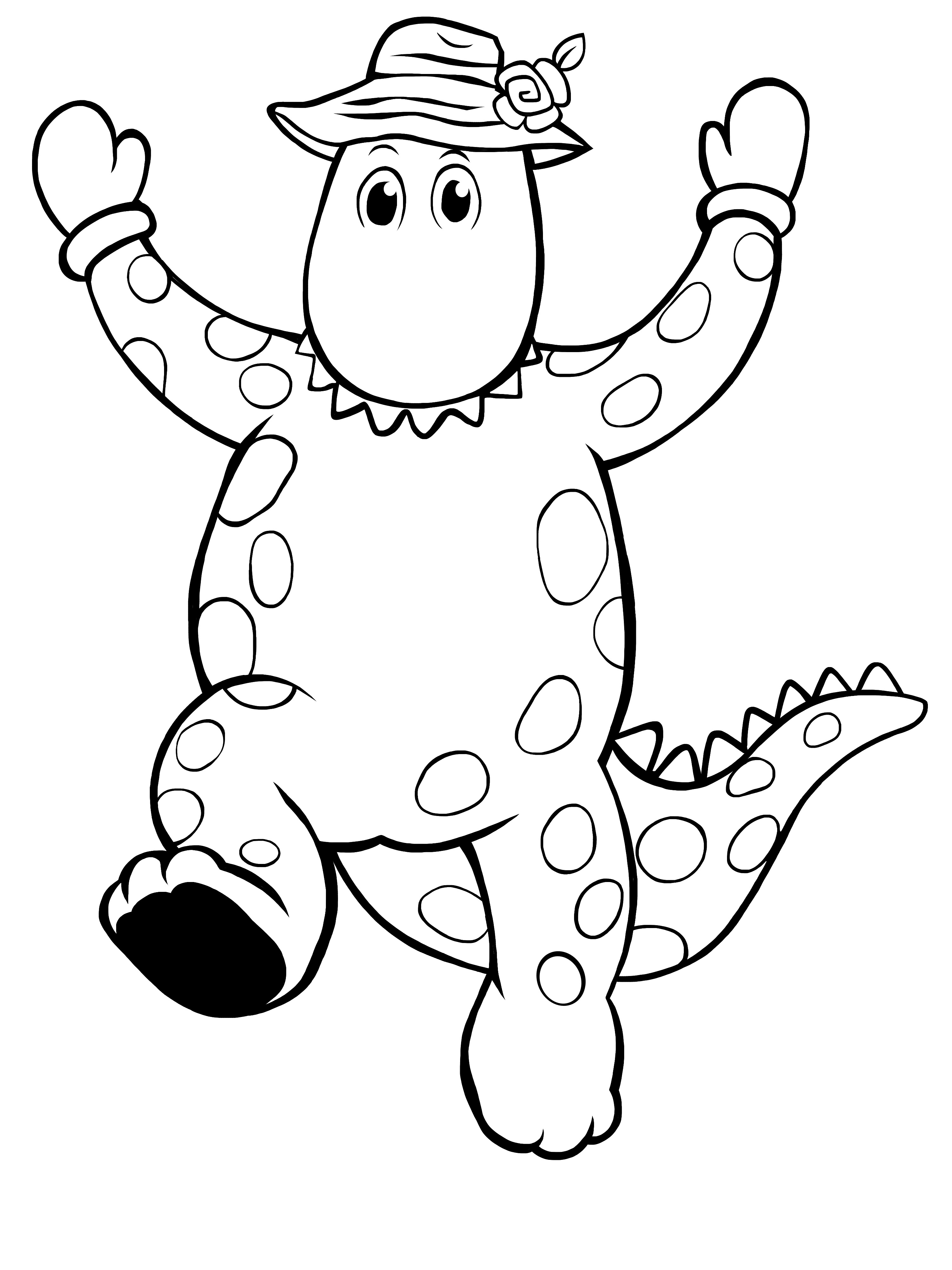 Dorothy the Dinosaur Coloring Page by seanscreations1 on DeviantArt