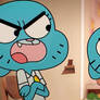 Gumball and Nicole is Angry