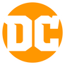 DC Comics logo (Orange) PNG