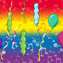 Wiggly Party Background 3