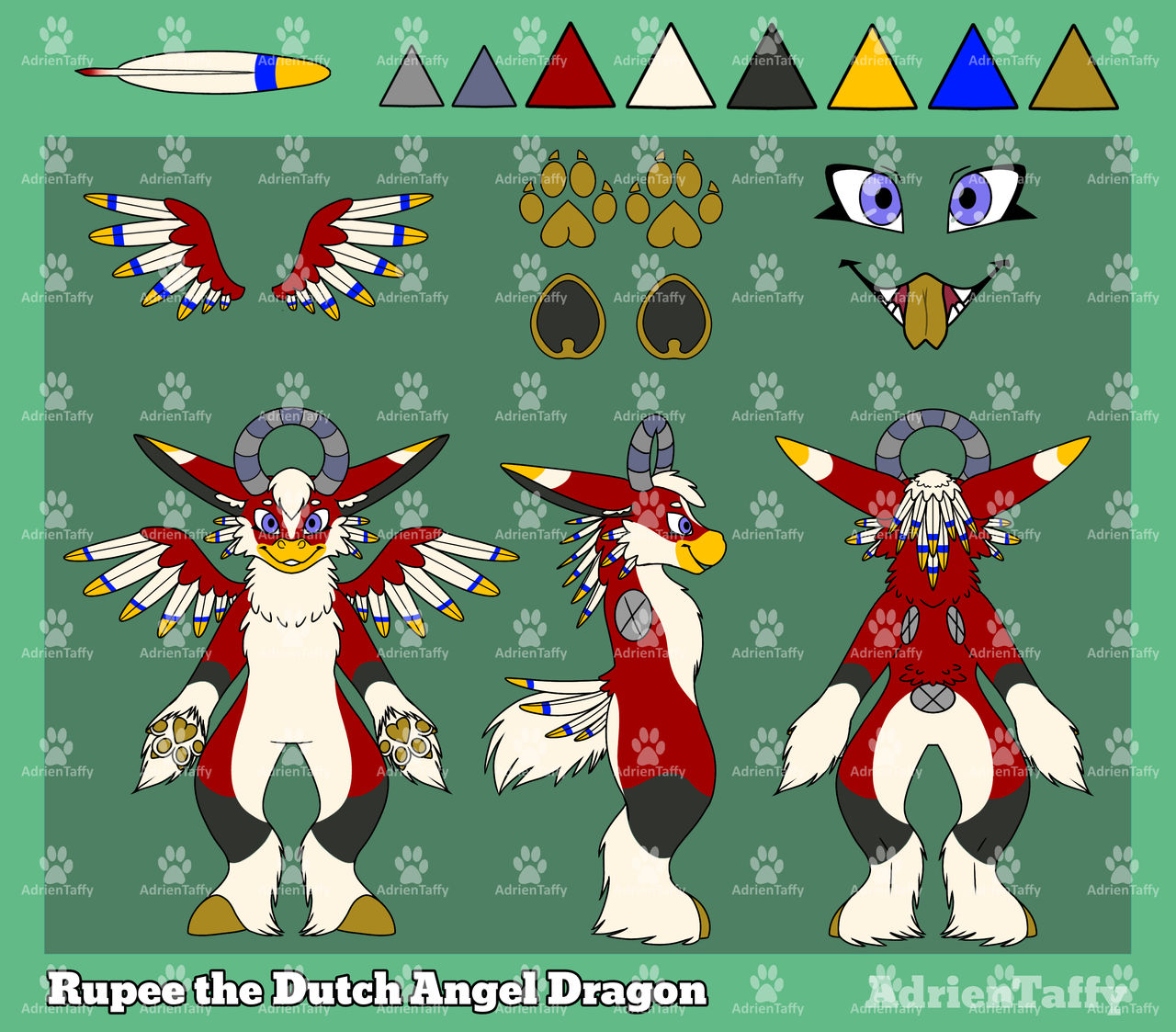 Rupee The Dutch Angel Dragon Reference Sheet By AdrienTaffy On DeviantArt rupee-the-dutch-angel-dragon-reference-sheet-by-adrientaffy-on-deviantart