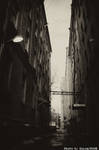 Narrow city. by Koksa