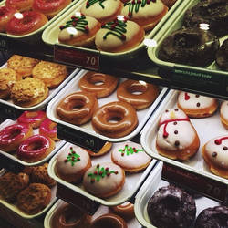 sweets from Krispy Kreme.