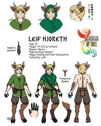 Chronicles of Phyx - Character Sheet: Leif