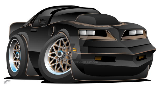 77 Classic Muscle Car Cartoon by hobrath on DeviantArt