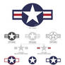 U.S. Military National Aircraft Star Roundels