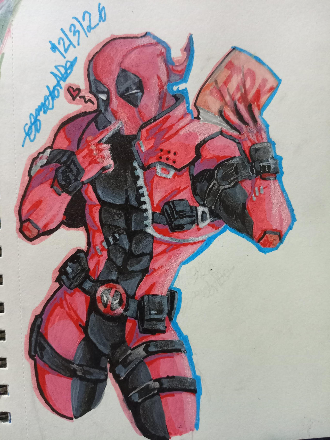 Marvel Rivals Deadpool Posing Marvel rivals DEADPOOL by Emiliatupatrona on DeviantArt
