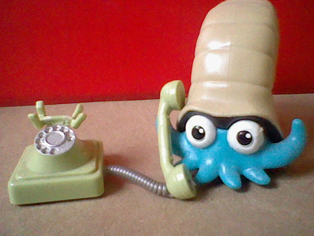 omanyte making a call