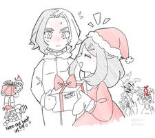 Holiday Cheer (ameliko doodle)