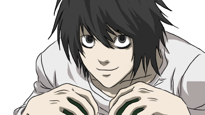 pics L Lawliet Transparent Png l death note by sillywall on deviantart