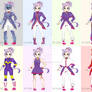 Blaze The Cat-Human Outfits/Forms
