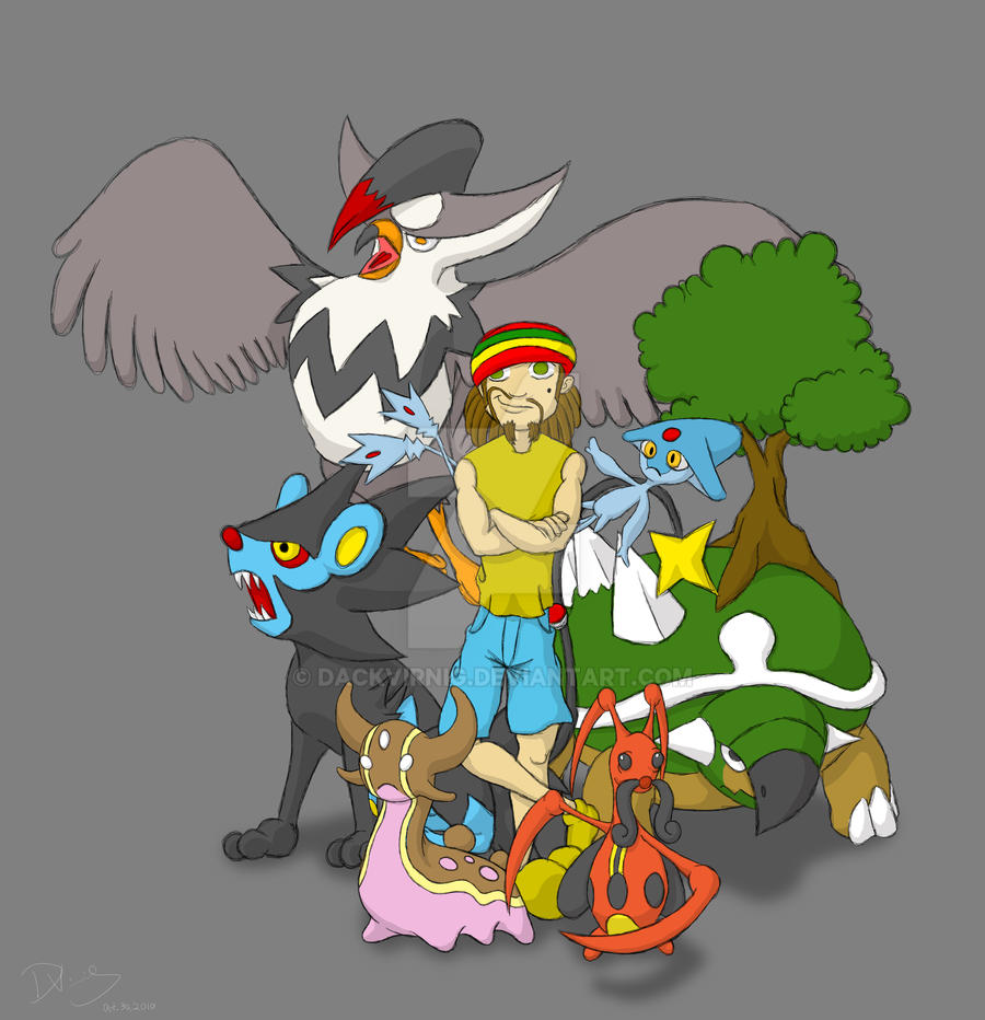 Dack's Original Pokemon Team