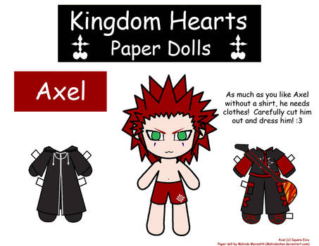 Axel Paper Doll
