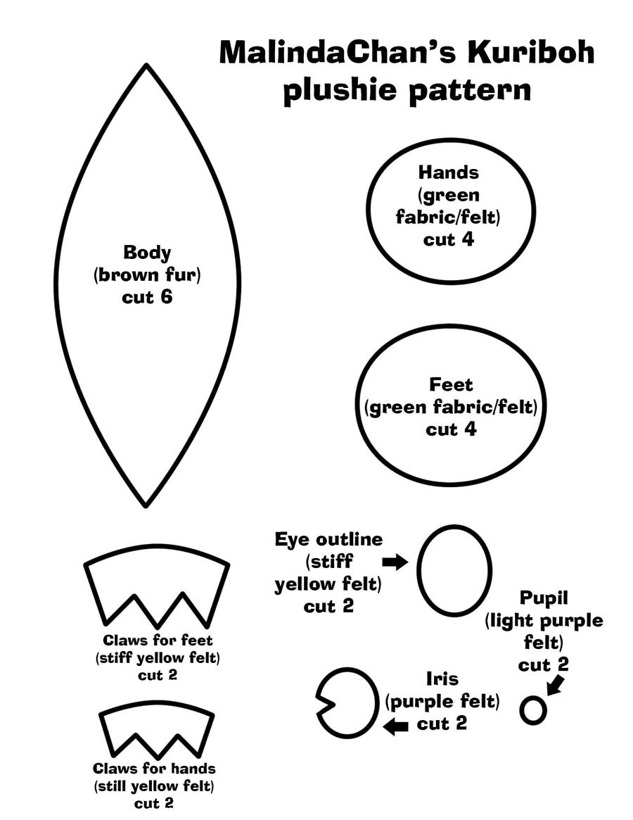Kuriboh pattern and tutorial