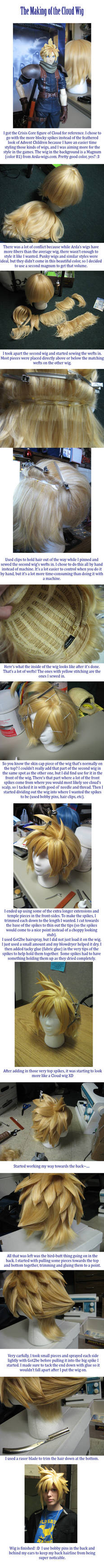 Making of the Cloud Wig