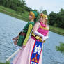 Toon Link and Zelda
