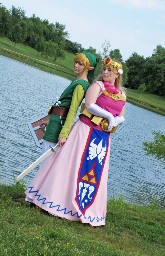 Toon Link and Zelda